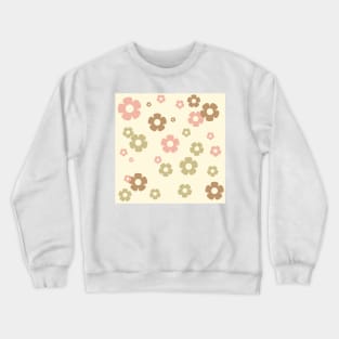 Retro Flowers Dango Crewneck Sweatshirt